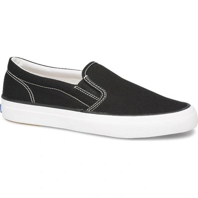 Keds Anchor Slip On Canvas In Black