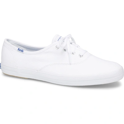 Keds Women's Champion Ortholite Lace-up Oxford Fashion Sneakers In White