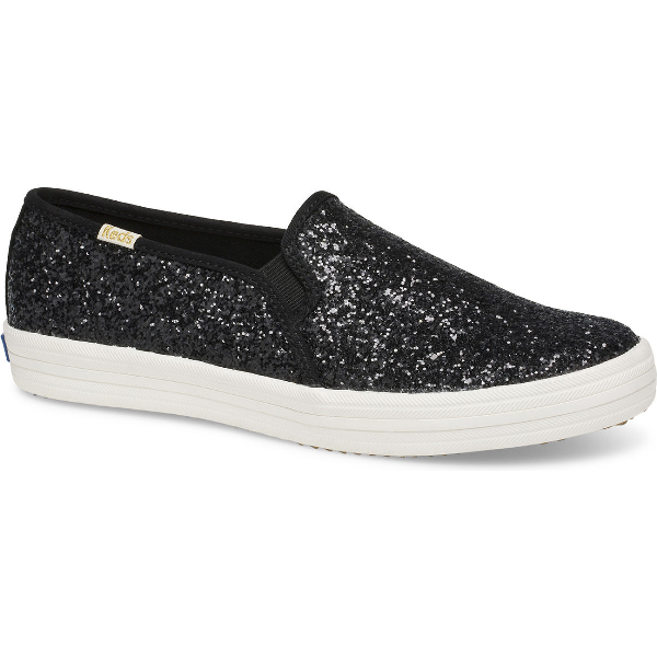 Keds X Kate Spade New York Double Decker Glitter In Black ModeSens
