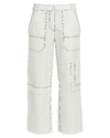 3.1 PHILLIP LIM / フィリップ リム Cropped Cotton-Blend Twill Cargo Pants,060036759129