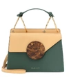DANSE LENTE Phoebe Bis leather shoulder bag,P00407408