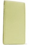 RICK OWENS TEXTURED-LEATHER CARDHOLDER,3074457345620917189