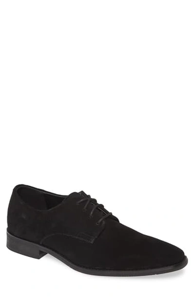 Calvin Klein 'ramses' Plain Toe Derby In Black/ Black