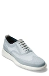 Cole Haan Men's 2.zerogrand Stitchlite Water Resistant Oxfords Men's Shoes In Magnet Knit Wr/ Vap