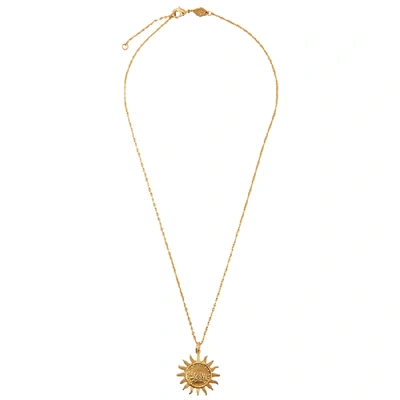 Anni Lu Lady Liberty 18kt Gold-plated Necklace