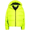 BACON CLOUD NEON YELLOW QUILTED SHELL JACKET,3108333
