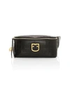 FURLA ISOLA CROC-EMBOSSED LEATHER BELT BAG,400011550433