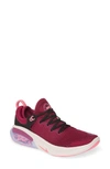 Nike Joyride Run Flyknit Running Shoe In Raspberry Red/ Black/ Pink