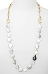 LIZZIE FORTUNATO BAROQUE PEARL NECKLACE,FW19-N009