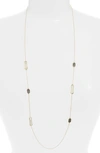ARGENTO VIVO ARGENTO VIVO MOTHER-OF-PEARL STATION NECKLACE,826488GGRY