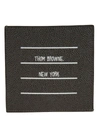 THOM BROWNE PRINTED CARDHOLDER,11093362