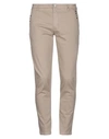 Aglini Casual Pants In Camel