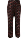 N°21 CANDY APPLE PRINT TROUSERS