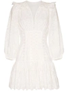 ZIMMERMANN LACE CORSET MINI DRESS