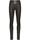 SPANX FAUX LEATHER LEGGINGS