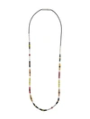 AMBUSH MULTI METAL BEADS NECKLACE