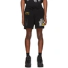OFF-WHITE OFF-WHITE BLACK UNDERCOVER EDITION MESH POCKET SHORTS