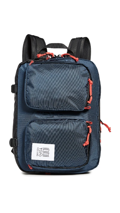Topo Designs Global Briefcase In Navy