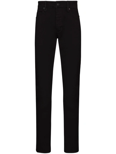 Neuw Five-pocket Slim-cut Jeans In Forever Black