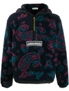 Aries Paisley-print Hoodie In Black