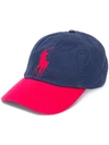 POLO RALPH LAUREN LOGO COLOUR BLOCK CAP