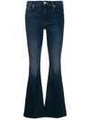 Mother Low Rise Kick Flared Jeans In Anchor Point