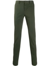 Incotex Straight-leg Chinos In Green