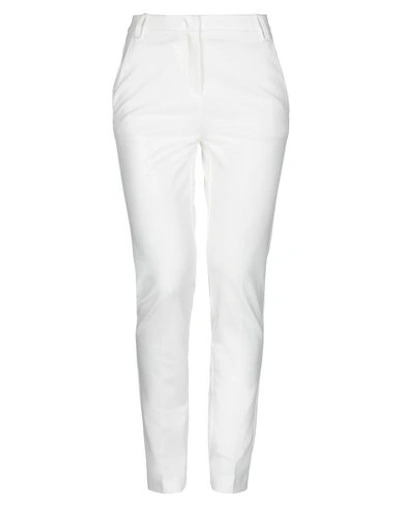PINKO PINKO WOMAN PANTS WHITE SIZE 10 VISCOSE, POLYAMIDE, ELASTANE,13343144JV 6