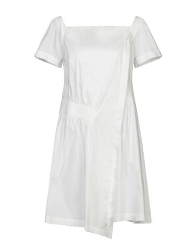 Malloni Knee-length Dresses In White