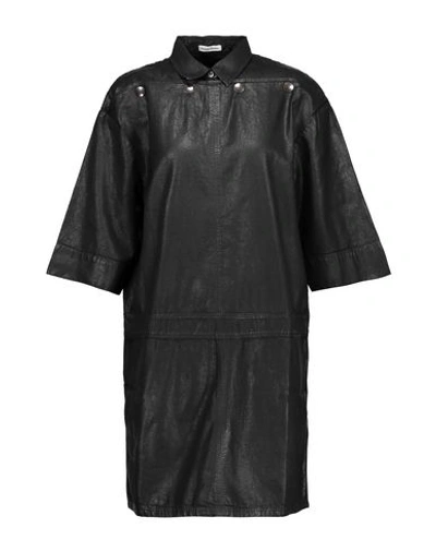 Tomas Maier Denim Dress In Black