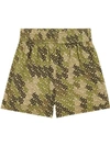 BURBERRY MONOGRAM PRINT SHORTS