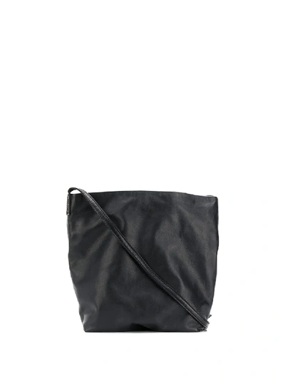 Ann Demeulemeester Fulton Textured Shoulder Bag In Black