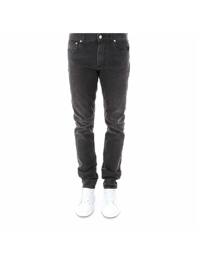 Alexander Mcqueen Jeans In Grey