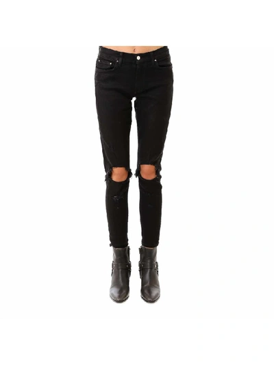 Amiri Trasher Minimal Jean Jeans In Black