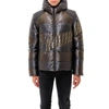 FENDI PIUMINO METALLIC JACKET,11092579