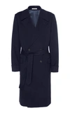 HUSBANDS PARIS DOUBLE-BREASTED BELTED CASHMERE COAT,736079