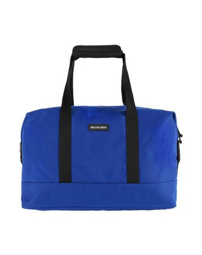 Balenciaga Travel & Duffel Bag In Bright Blue