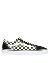 Vans Ua Og Old Skool Checkerboard Sneakers In Black