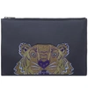 KENZO Kenzo Large Embroidered Neoprene Pouch