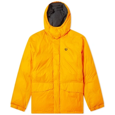 Fred Perry Authentic Padded Parka In Orange ModeSens
