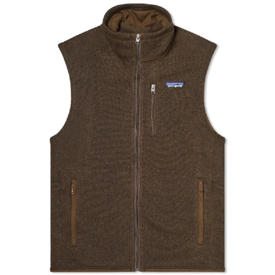 Patagonia Better Sweater Vest In Brown