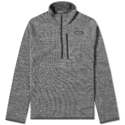 Patagonia Better Jumper 1/4 Zip Jacket In Grey