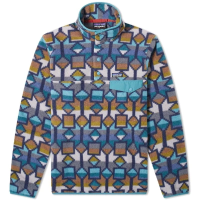 Patagonia Synchilla Snap  Sweat In Blue