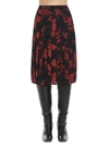 TORY BURCH TORY BURCH FLORAL PLEATED SKIRT