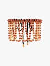 AREA AREA ORANGE CRYSTAL FRINGE CHOKER,FW19A0614034482