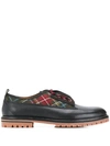 ETRO TARTAN PANEL SHOES