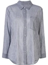 7 FOR ALL MANKIND OVERSIZED GINGHAM SHIRT