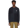 APC A.P.C. NAVY BRAIN DEAD EDITION PONY SWEATSHIRT