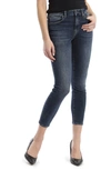 Mavi Jeans Tess Supersoft High Waist Ankle Skinny Jeans In Dark Cashmere