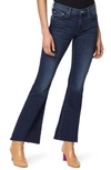 MOTHER THE WEEKEND HIGH WAIST FRAY HEM FLARE JEANS,1535-625